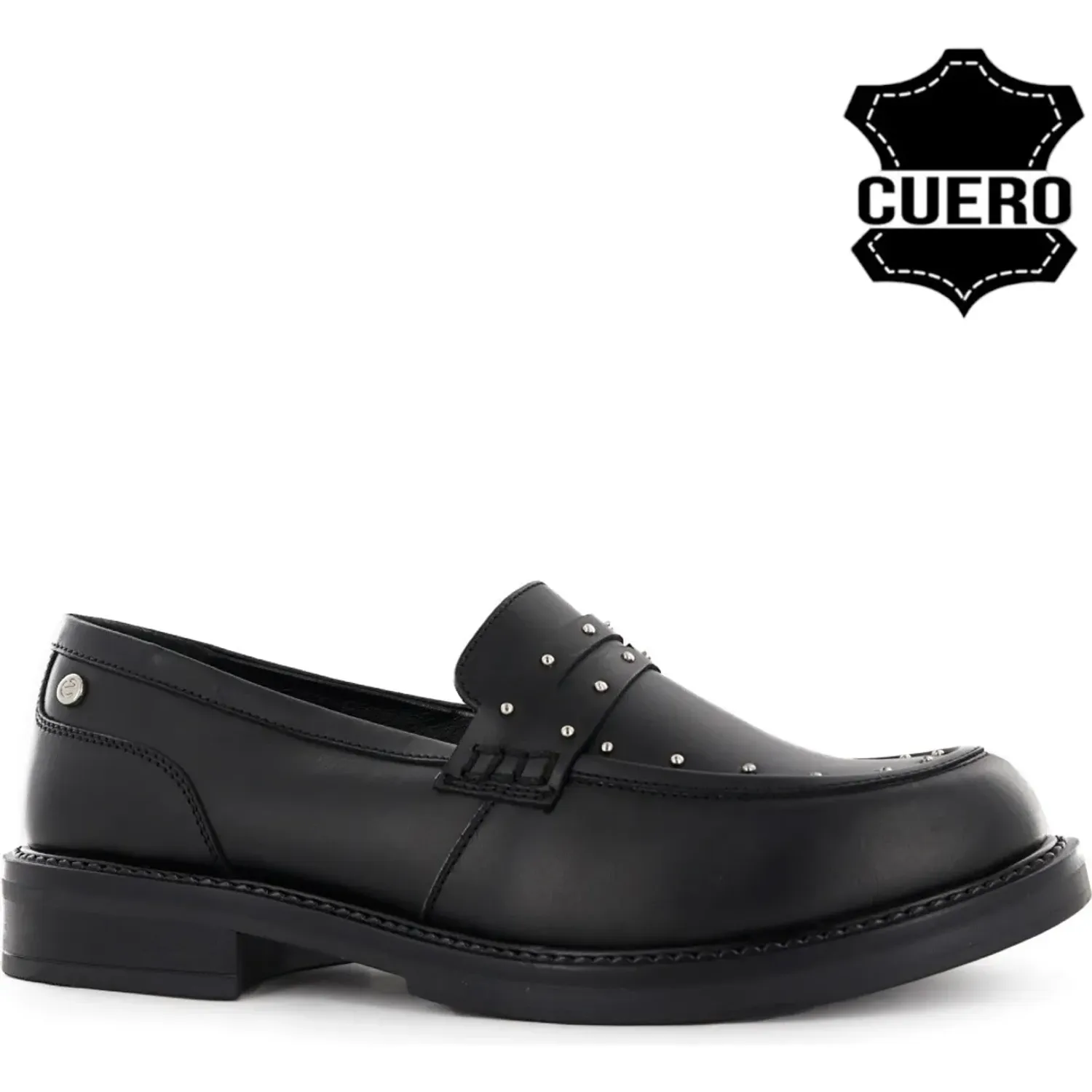Mocasin Ecco Mujer Lipa03 color negro | Platanitos