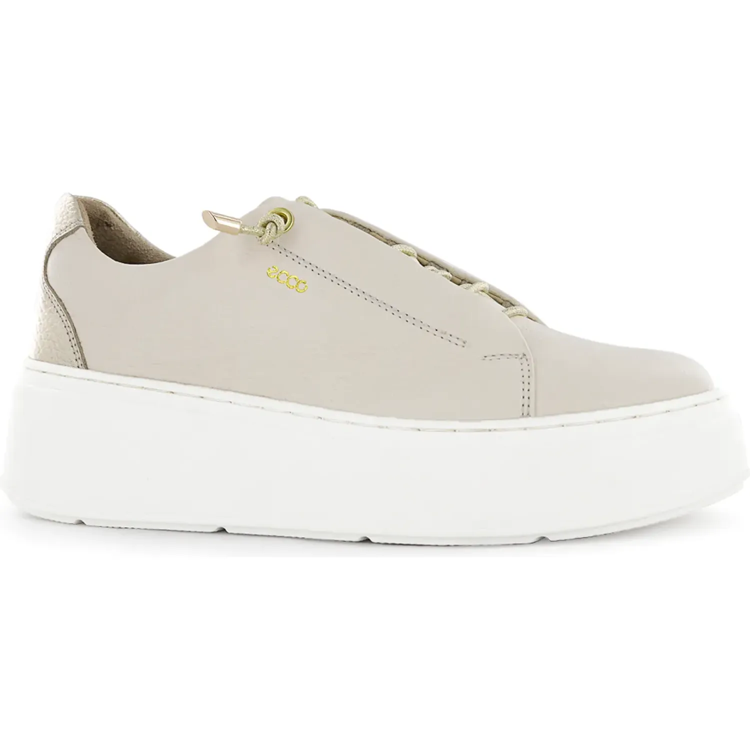 Zapatilla Ecco Urbano Mujer Erica04 color marfil | Platanitos