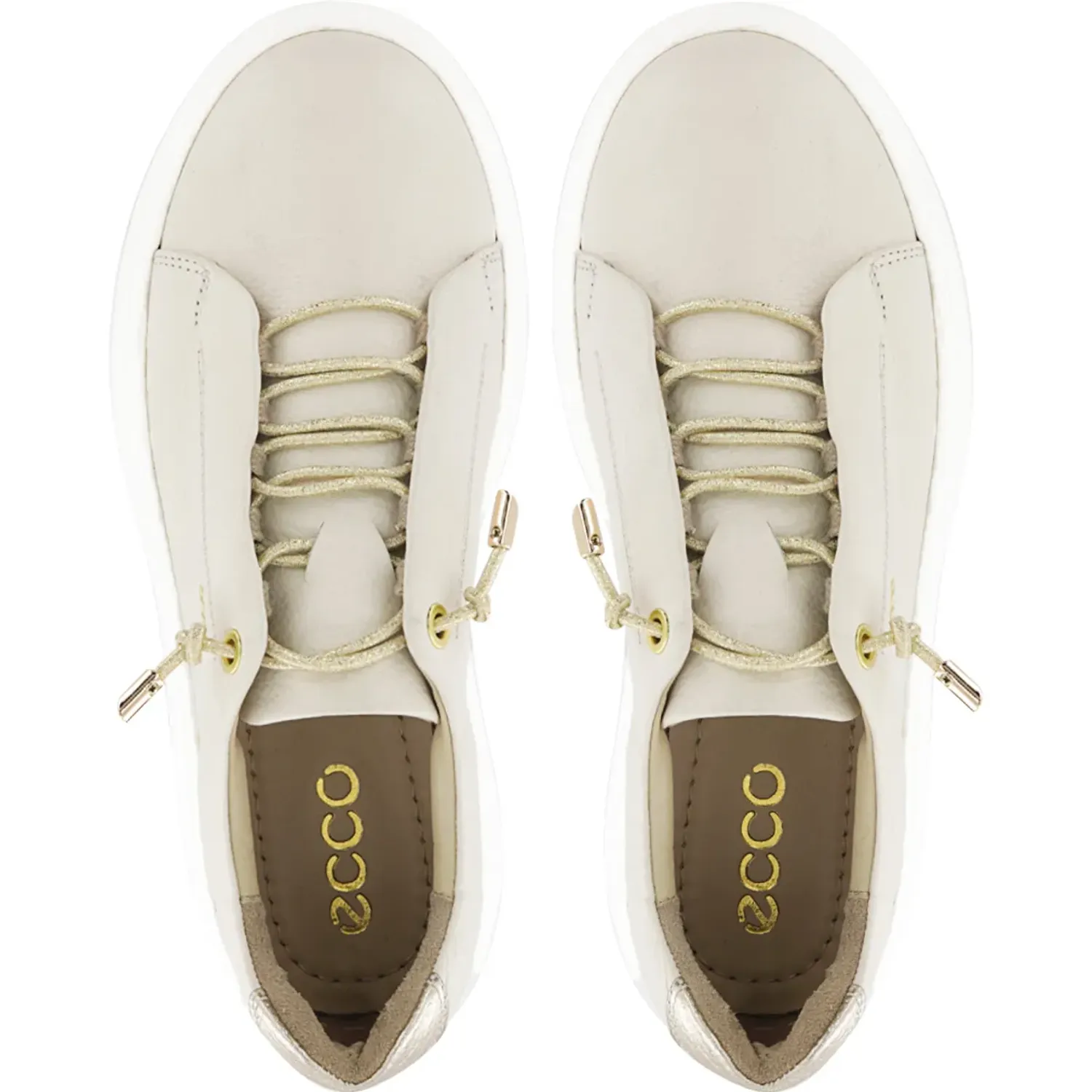 Zapatilla Ecco Urbano Mujer Erica04 color marfil | Platanitos