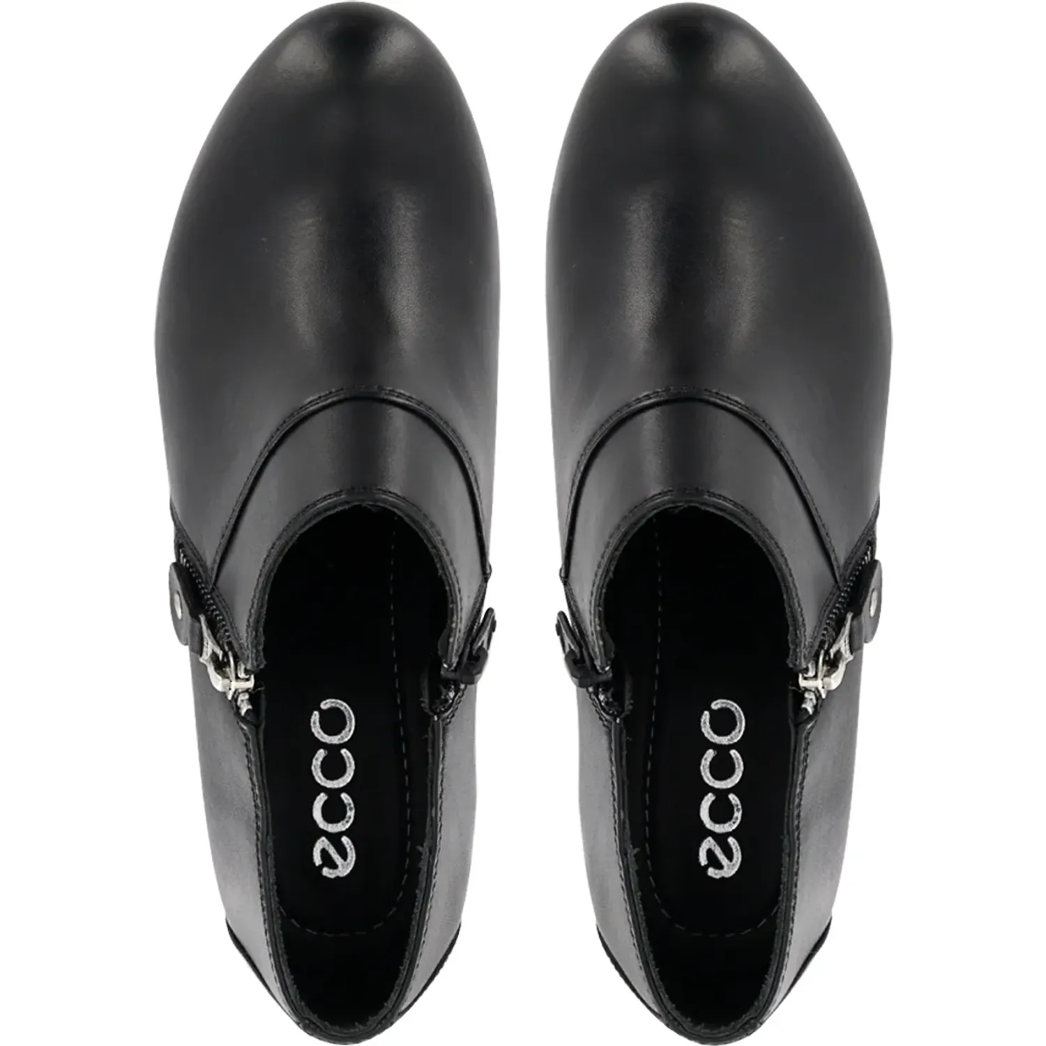 Botin Ecco Casual Mujer Dalila11 color negro | Platanitos