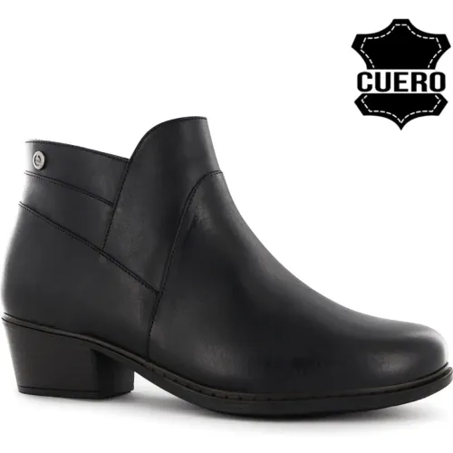 Botin Ecco Casual Mujer Dakota02 color negro | Platanitos