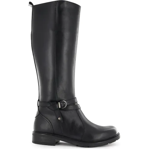 Ecco Bota Larga Casual Mujer Zumi04