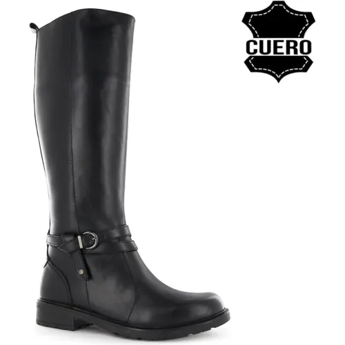 Mujer Ecco Negro Bota Larga Casual Mujer Zumi04