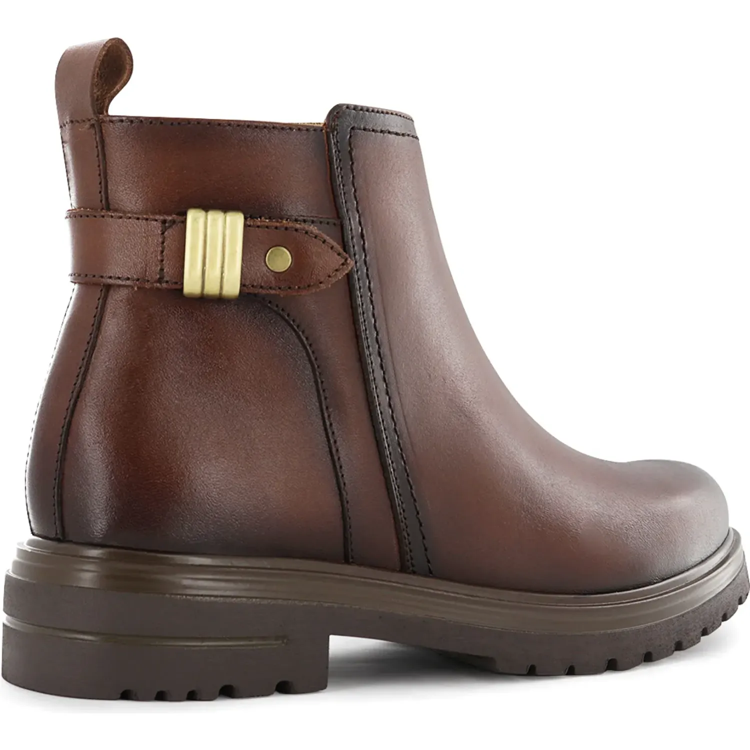 Botin Ecco Casual Mujer Giulia02 color cobre | Platanitos