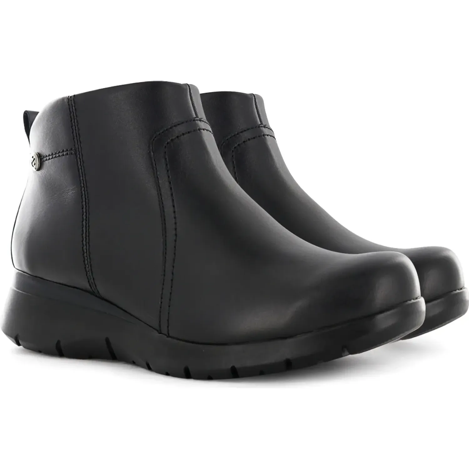 Botin Ecco Confort Mujer Astor17 color negro | Platanitos