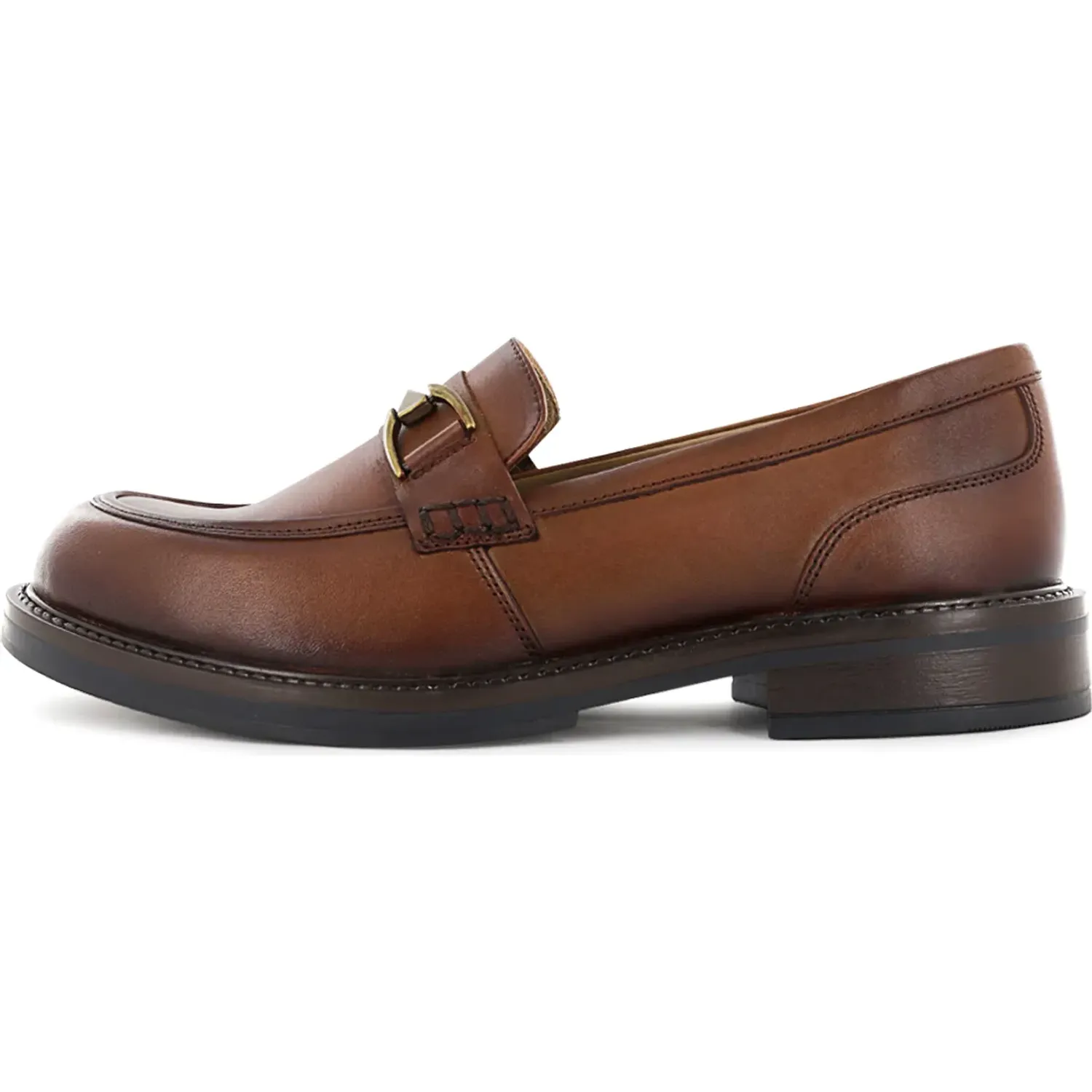 Ecco Mocasin Ecco Mujer Lipa04 color toffee | Platanitos