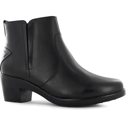 Botin Ecco Confort Mujer Asturias08 color negro | Platanitos