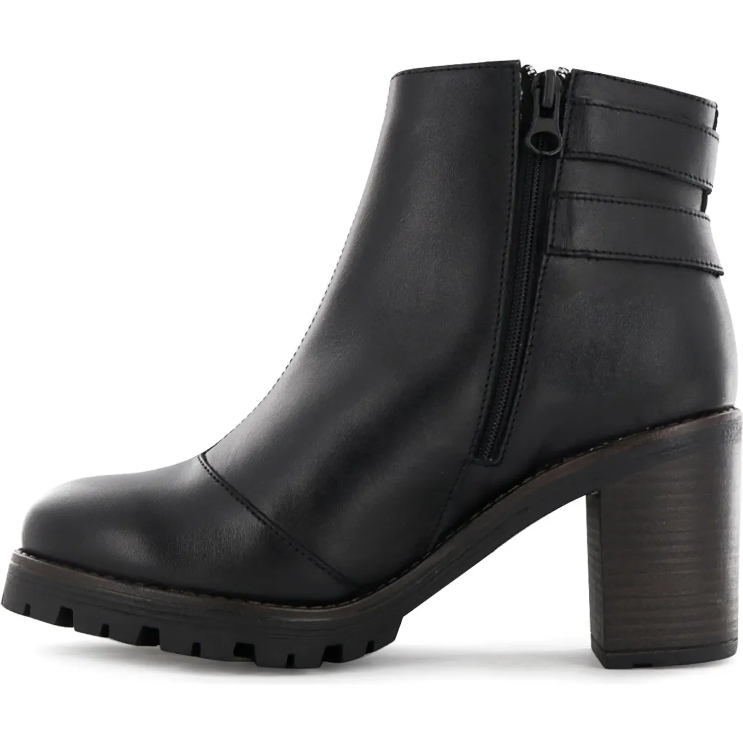 Botin Ecco Casual Mujer Consuelo04 color negro | Platanitos