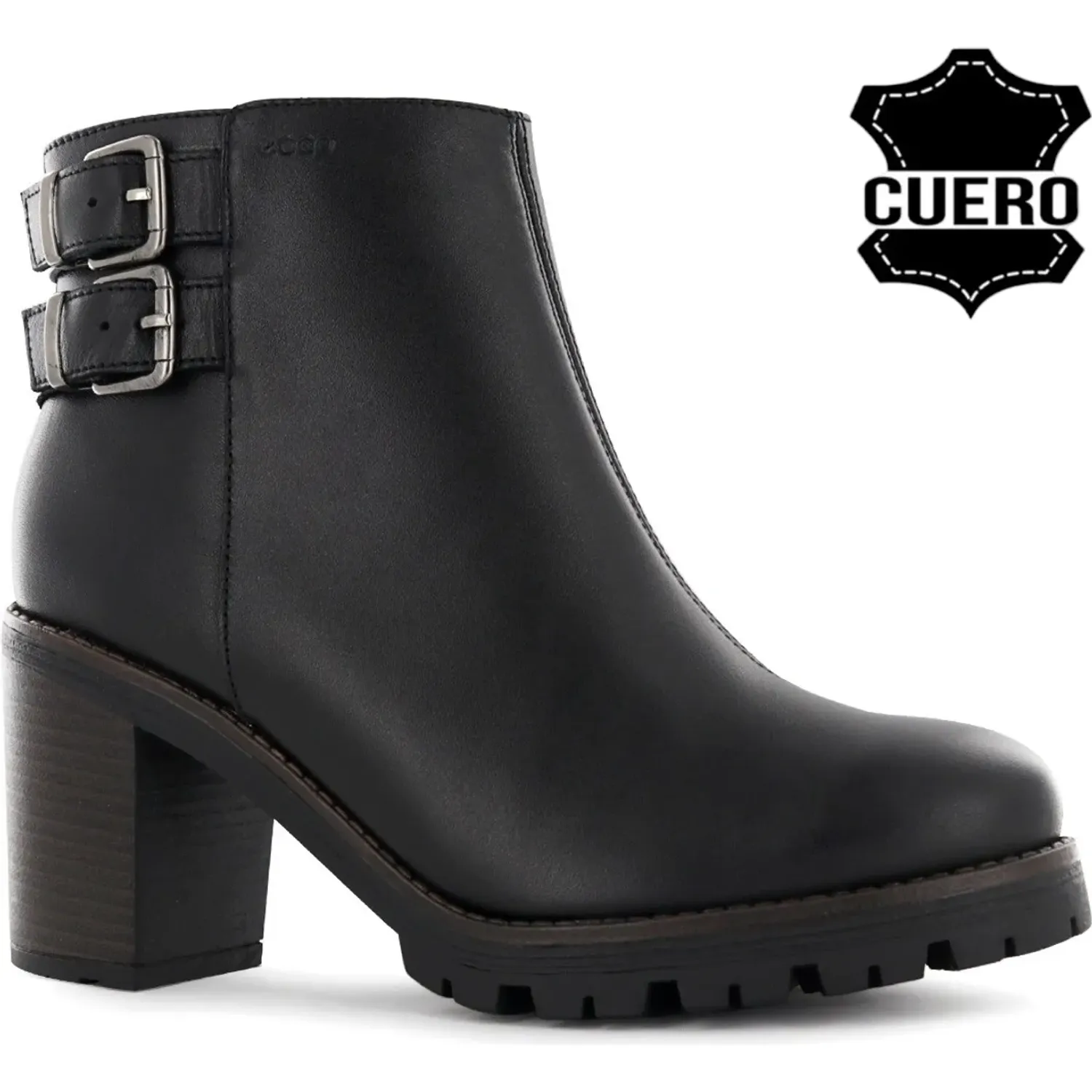 Botin Ecco Casual Mujer Consuelo04 color negro | Platanitos