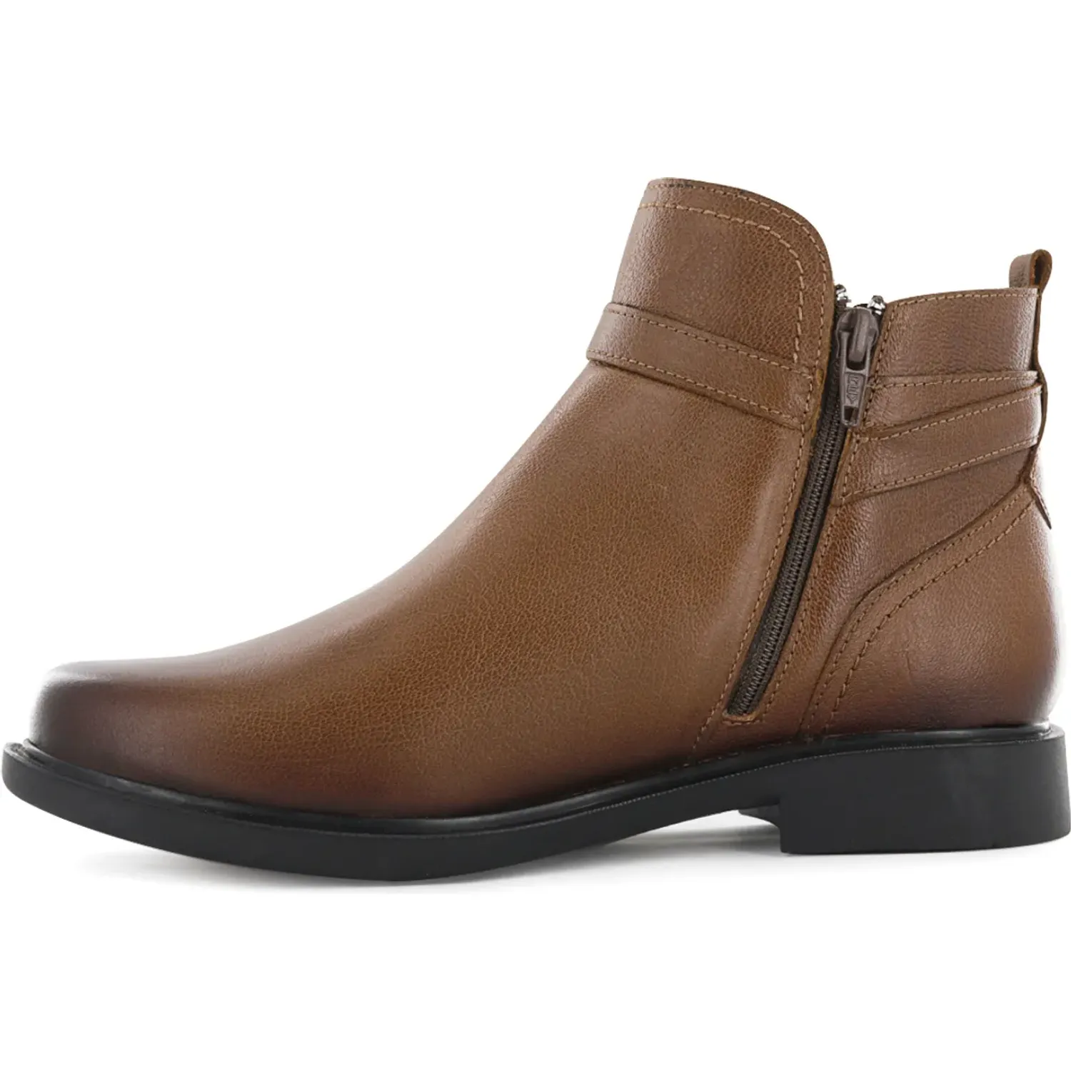 Botin Ecco Casual Mujer Xara02 color tostado | Platanitos