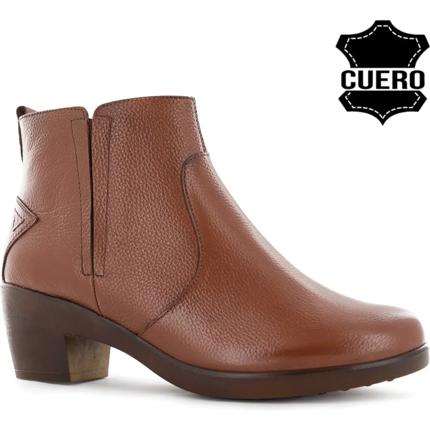 Botin Ecco Confort Mujer Asturias08 color cobre | Platanitos