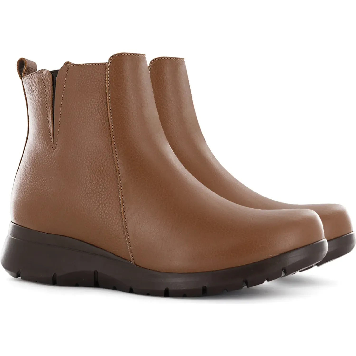 Botin Ecco Confort Mujer Astor18 color tostado | Platanitos