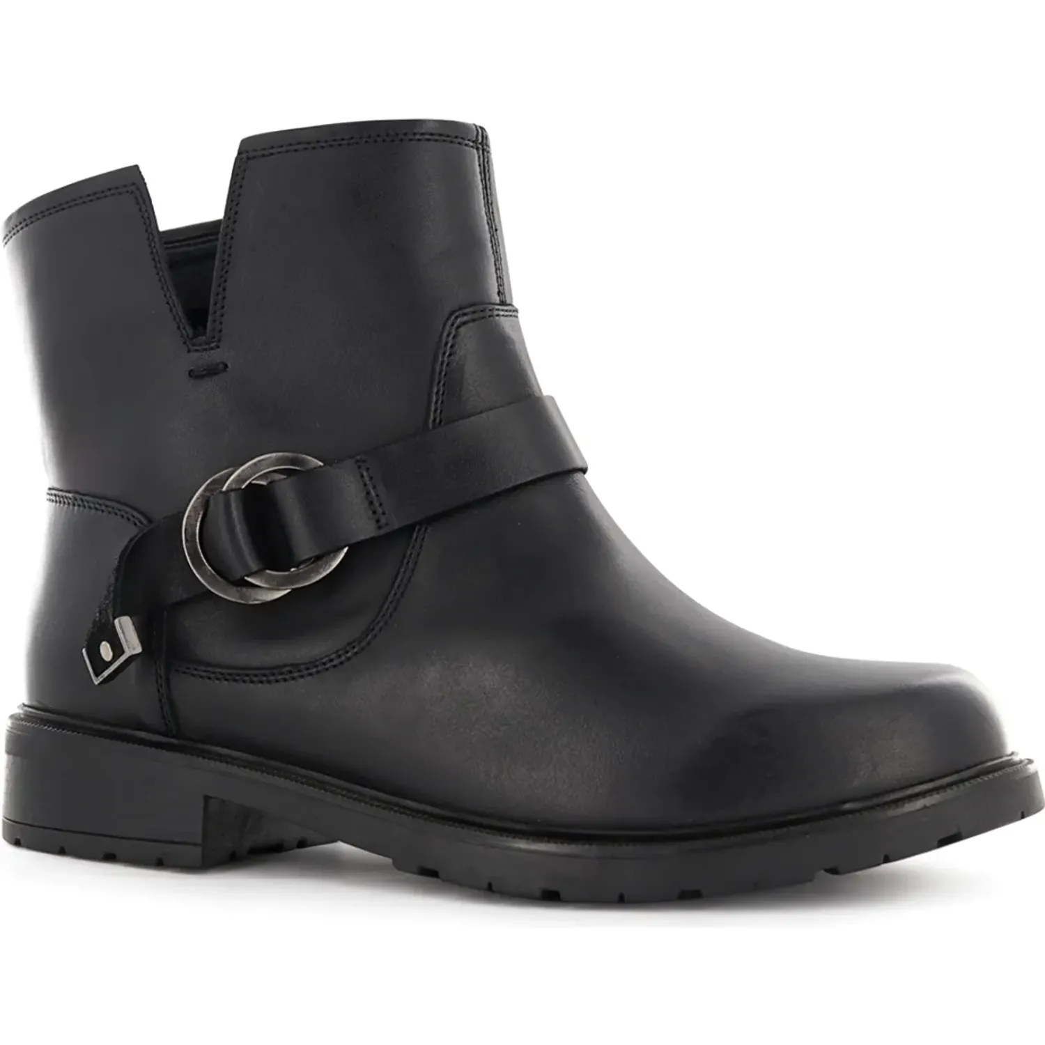 Botin Ecco Casual Mujer Zumi03 color negro | Platanitos