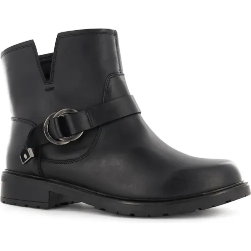 Botin Ecco Casual Mujer Zumi03 color negro | Platanitos