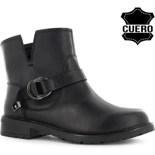 Botin Ecco Casual Mujer Zumi03 color negro | Platanitos