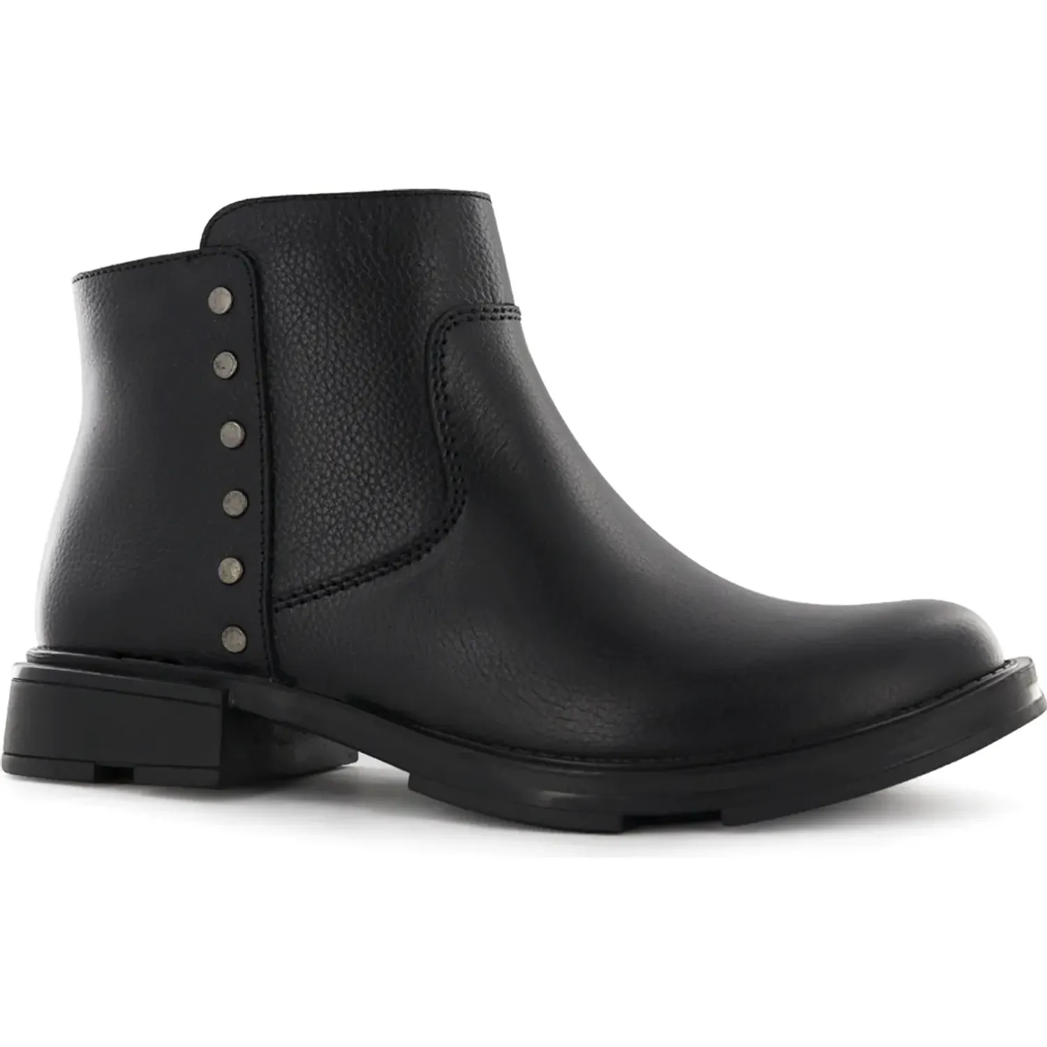 Botin Ecco Casual Mujer Zizi01 color negro | Platanitos