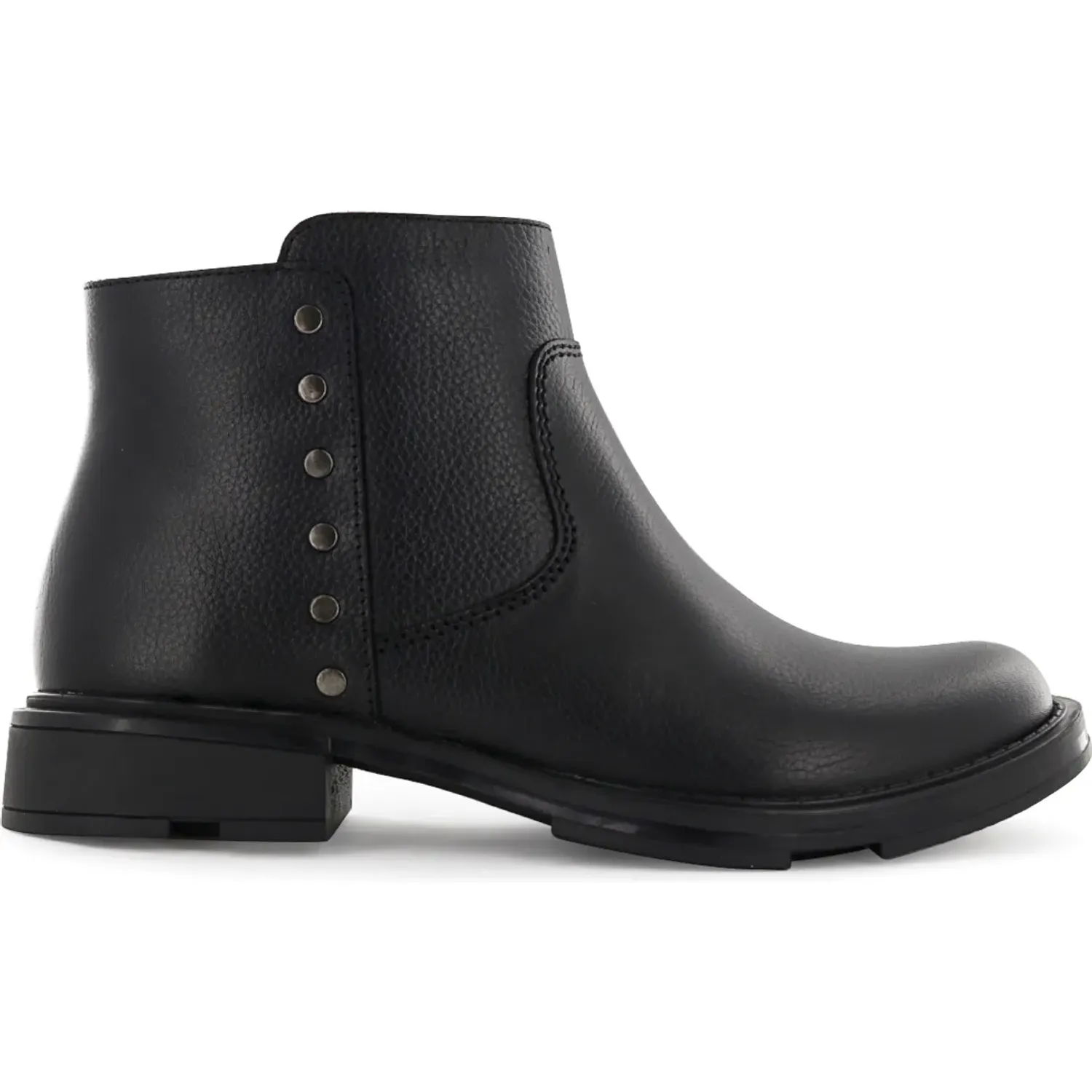 Botin Ecco Casual Mujer Zizi01 color negro | Platanitos