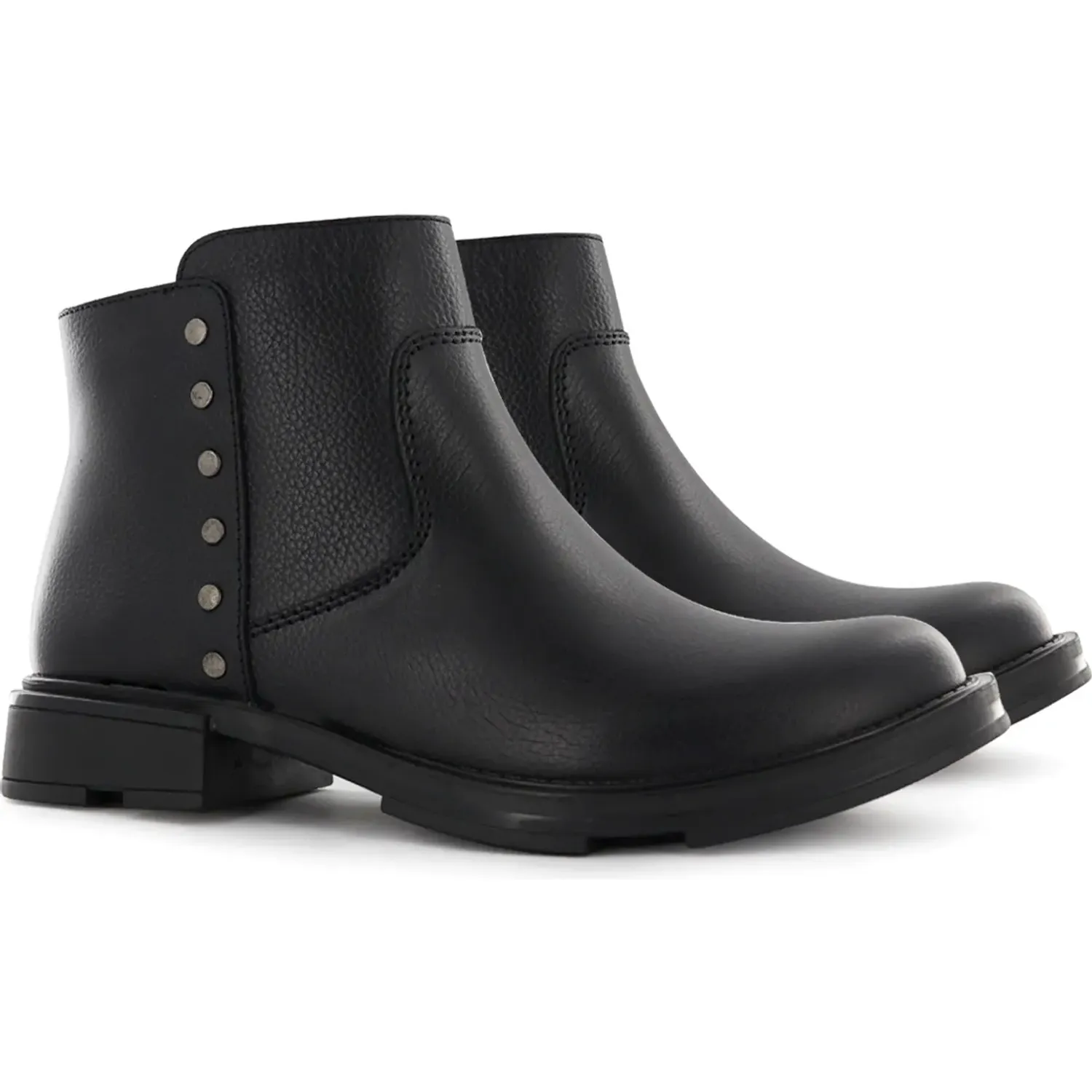 Botin Ecco Casual Mujer Zizi01 color negro | Platanitos