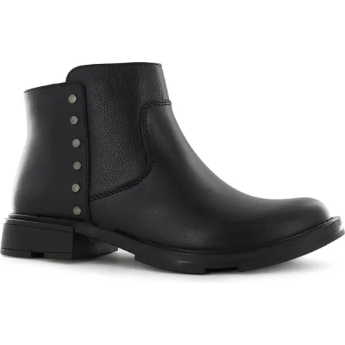 Botin Ecco Casual Mujer Zizi01 color negro | Platanitos