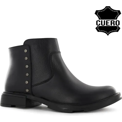 Botin Ecco Casual Mujer Zizi01 color negro | Platanitos