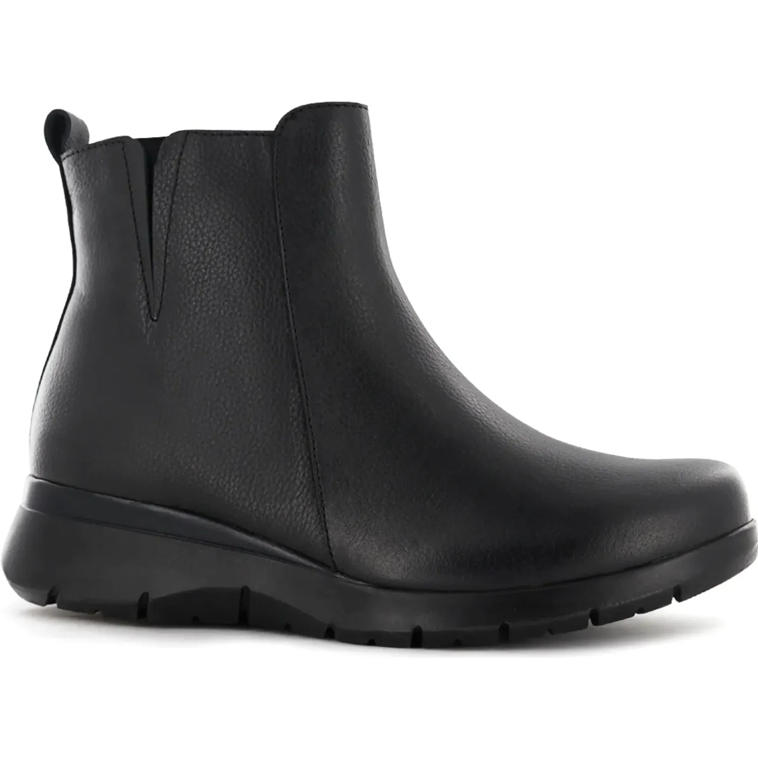 Botin Ecco Confort Mujer Astor18 color negro | Platanitos