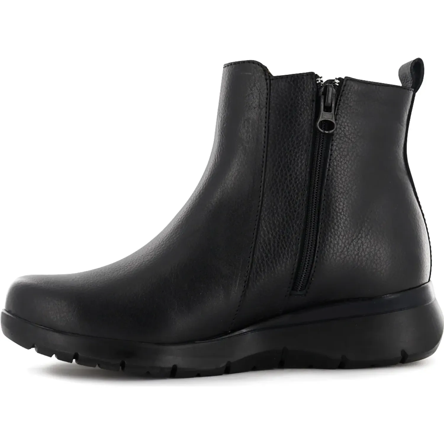 Botin Ecco Confort Mujer Astor18 color negro | Platanitos