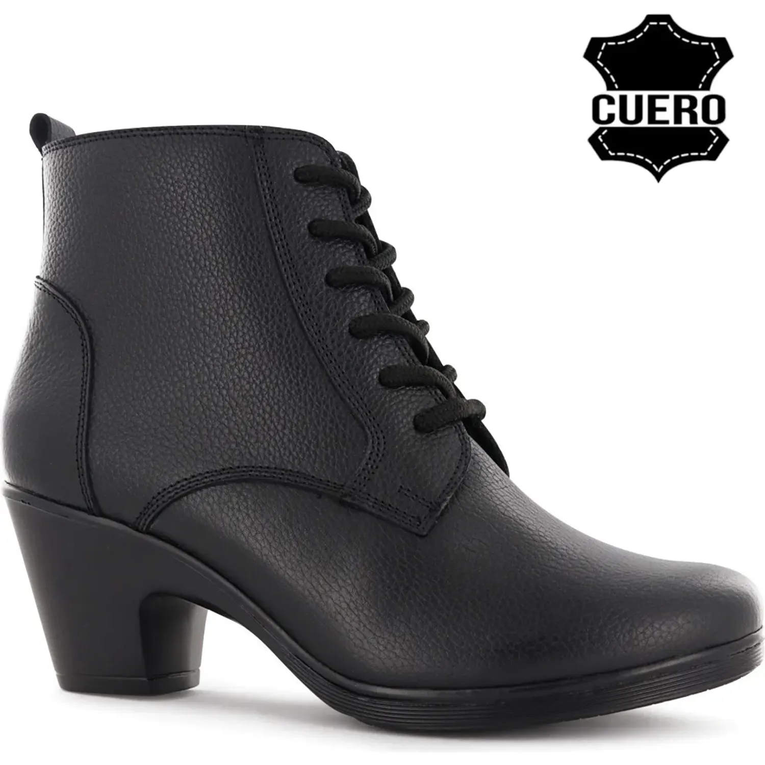 Botin Ecco Mujer Natalie82 color negro | Platanitos