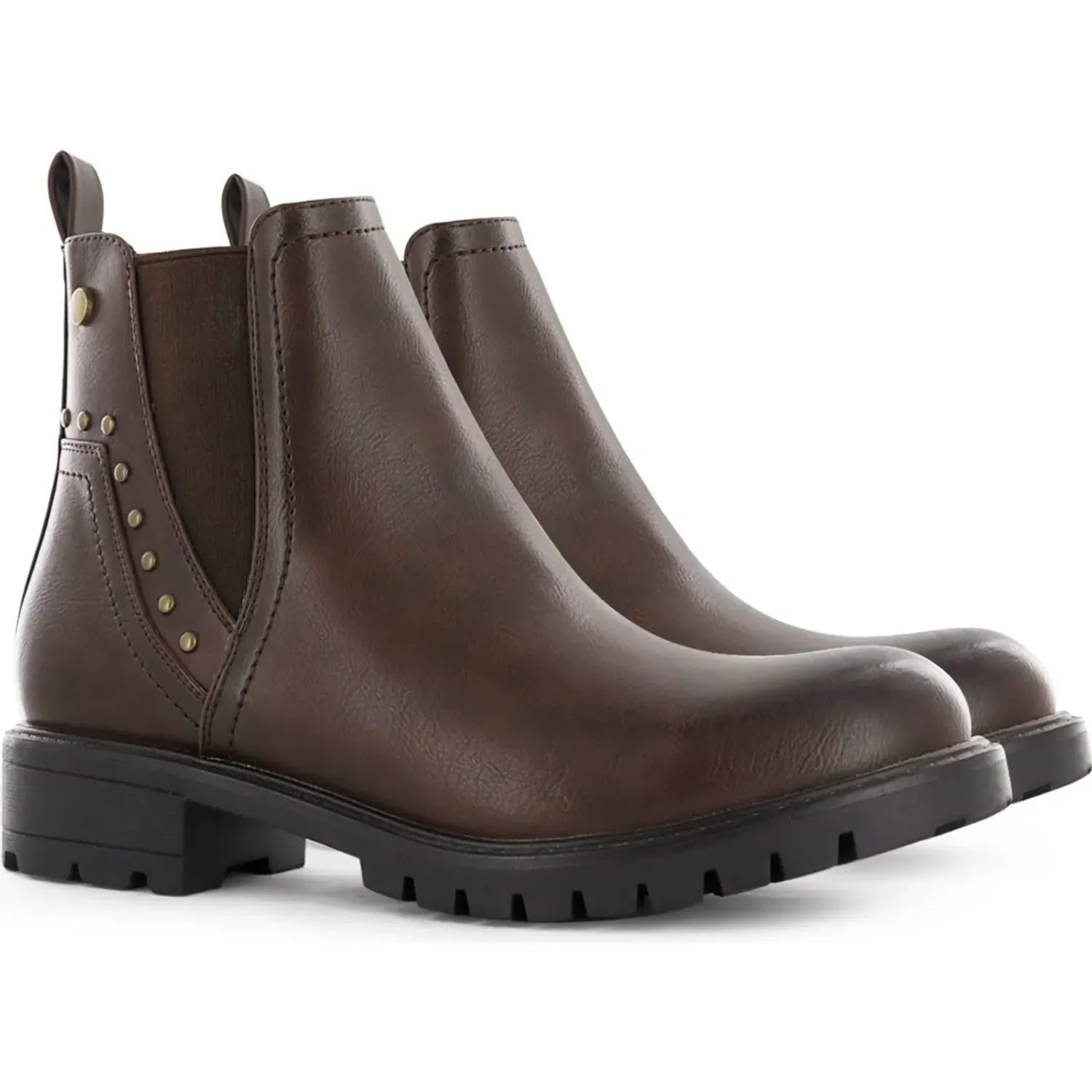 Impuls Botin Impuls Mujer Tabitha09 color chocolate | Platanitos