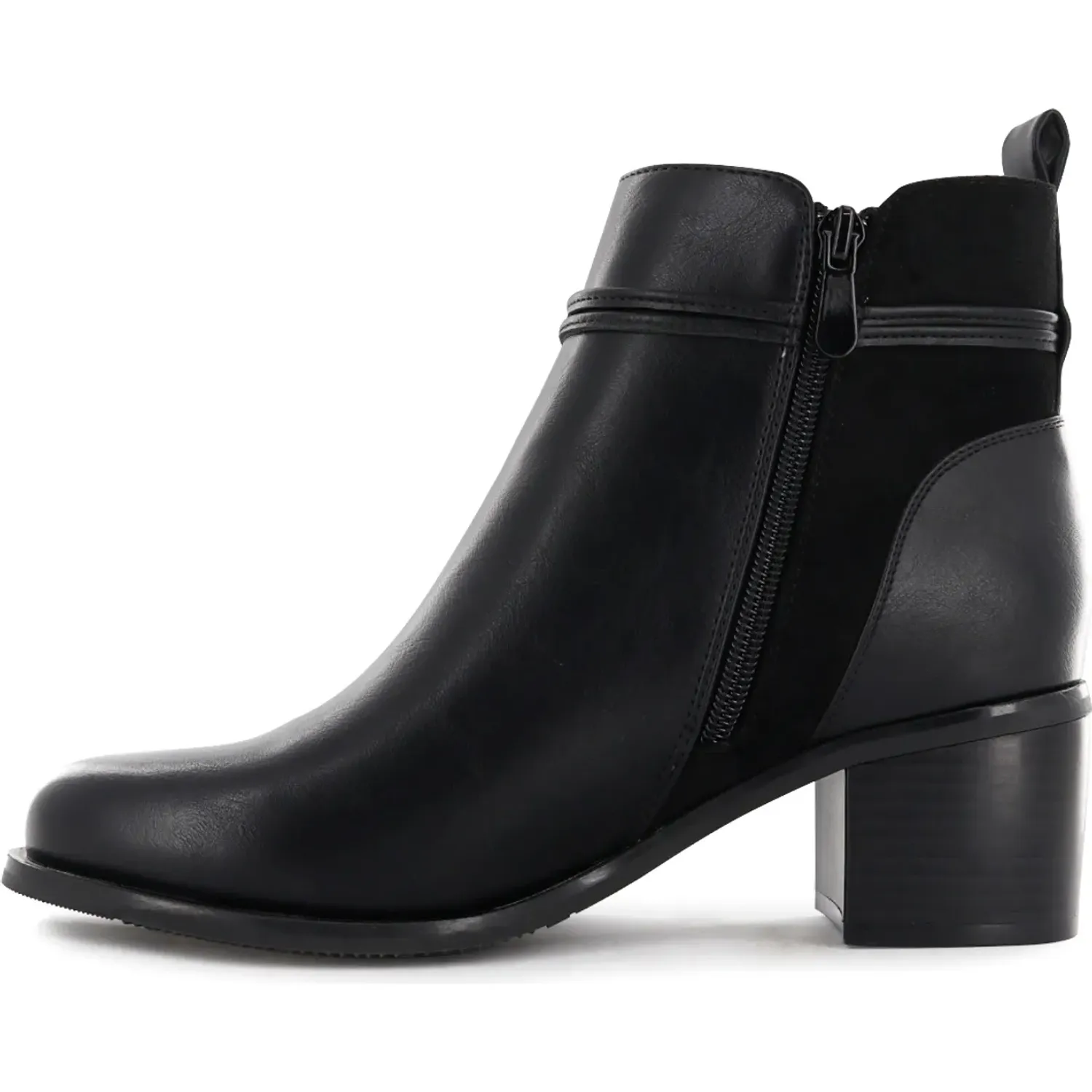 Impuls Botin Impuls Mujer Tabitha12 color negro | Platanitos