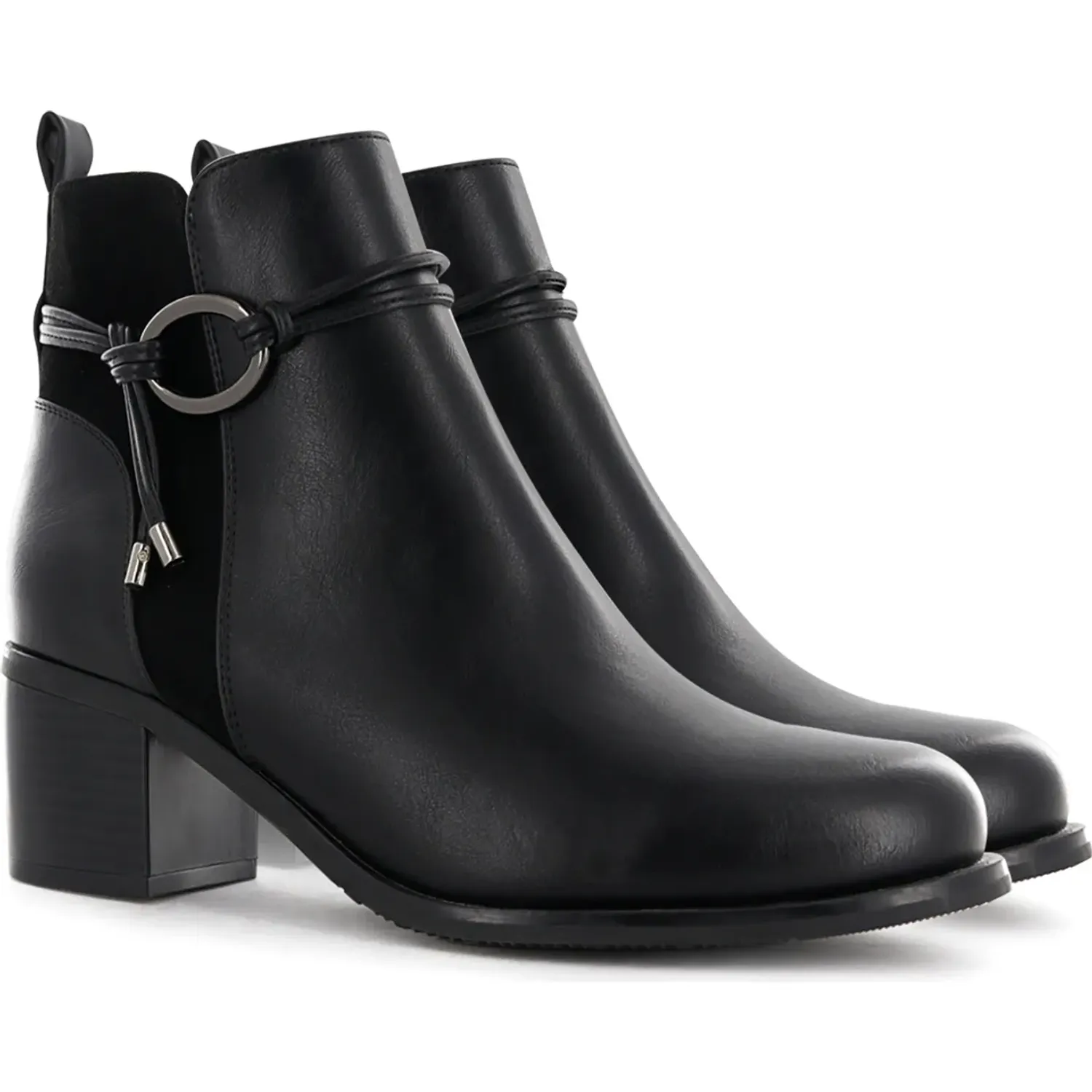 Impuls Botin Impuls Mujer Tabitha12 color negro | Platanitos