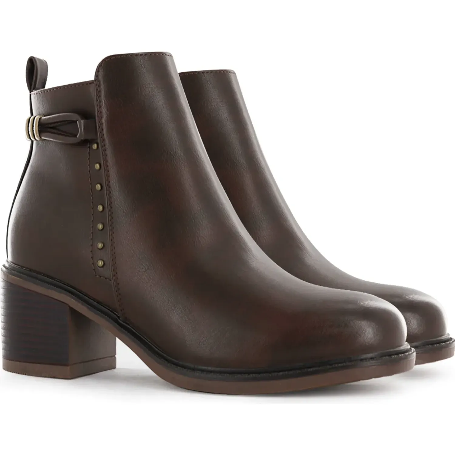 Impuls Botin Impuls Mujer Tabitha14 color chocolate | Platanitos