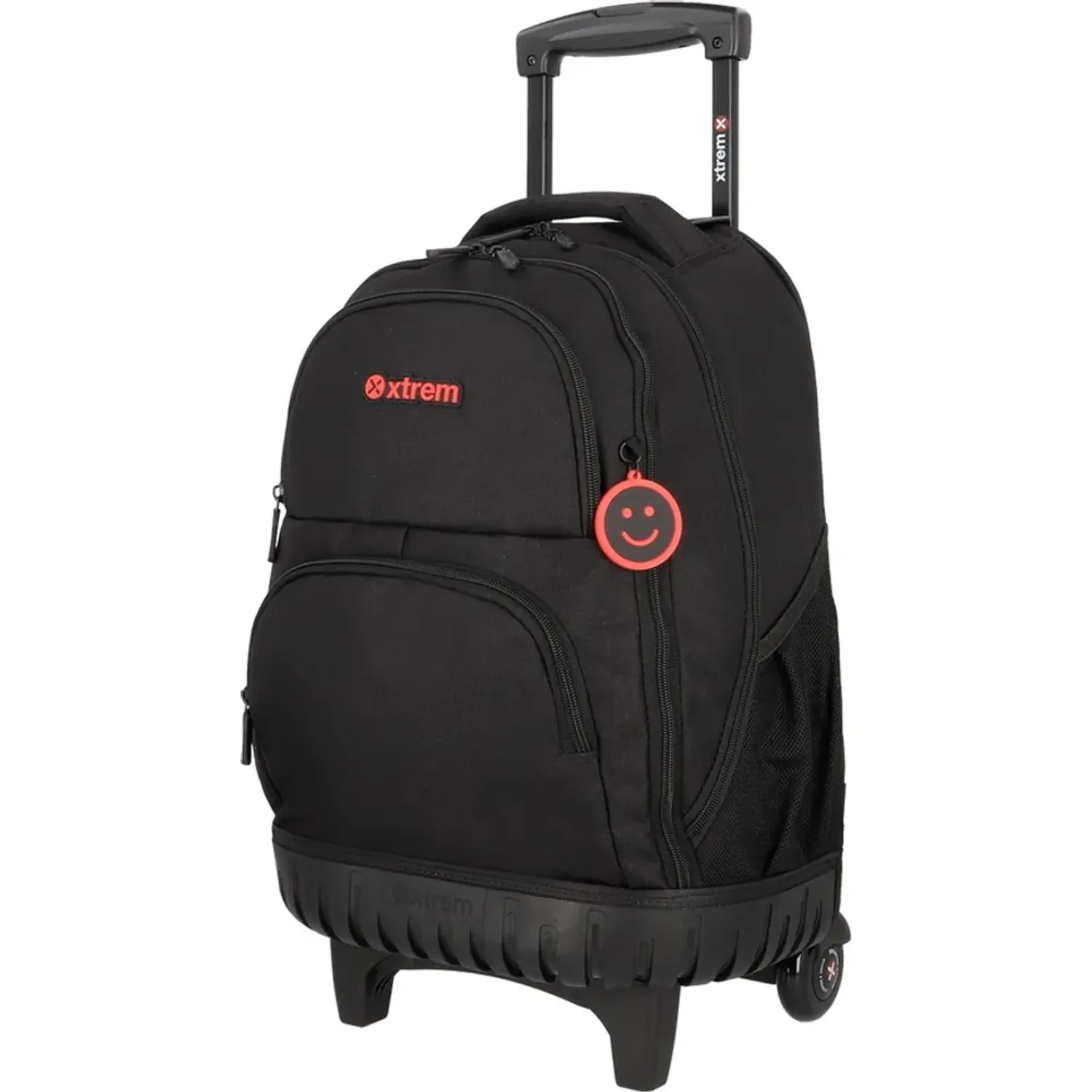 Mochila Xtrem Con Ruedas Niño Cross 6xt color azul | Platanitos