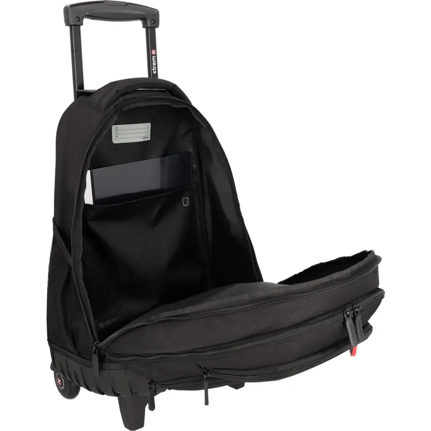 Mochila Xtrem Con Ruedas Niño Cross 6xt color azul | Platanitos