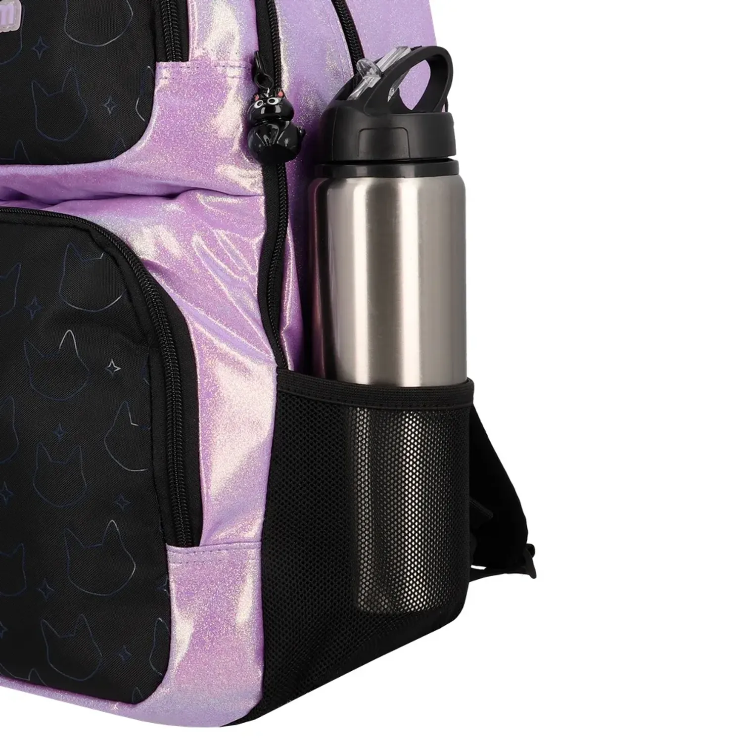 Mochila Xtrem Niña Hopper 2.0 6xt color negro | Platanitos