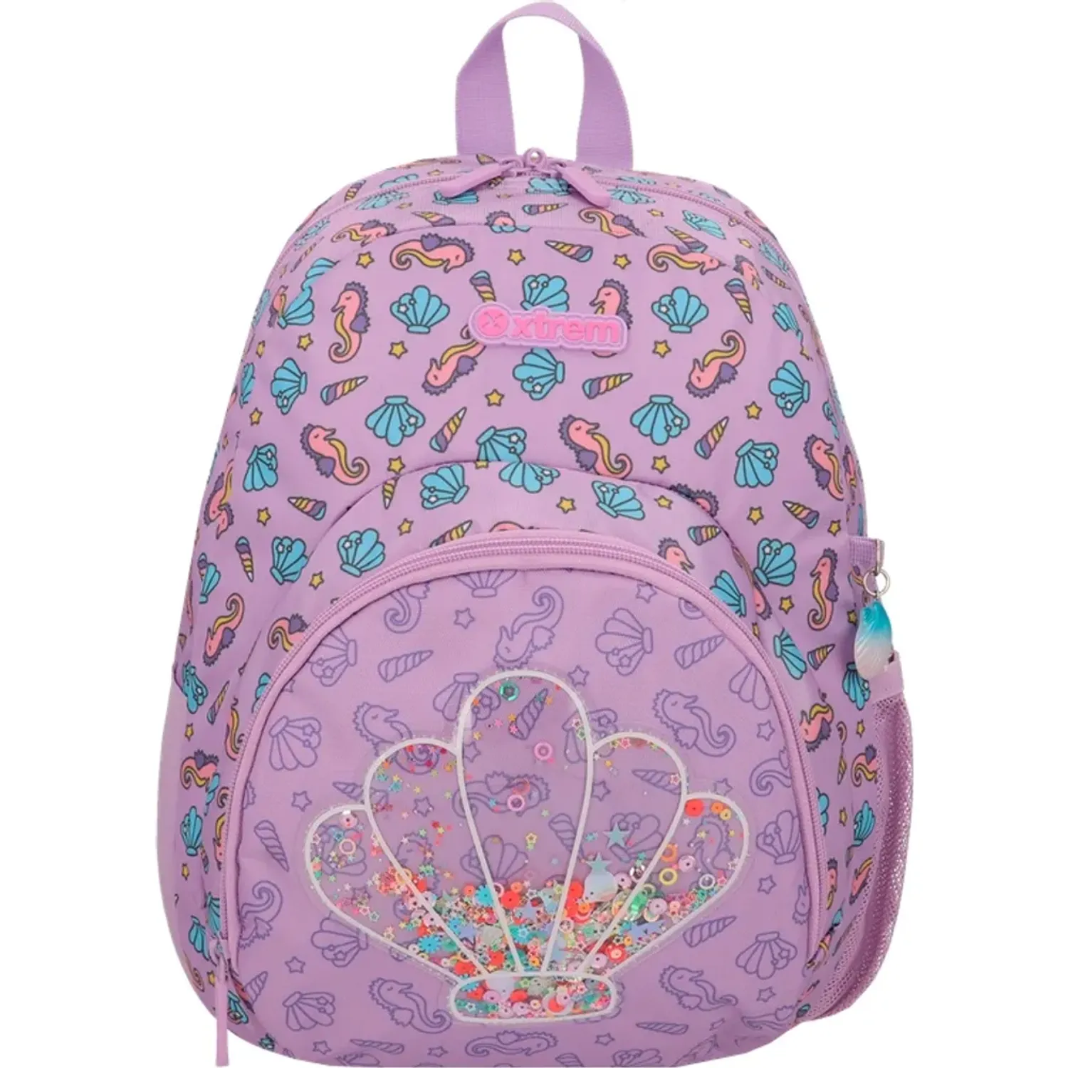 Mochila Xtrem Niña Power 6xt color negro | Platanitos