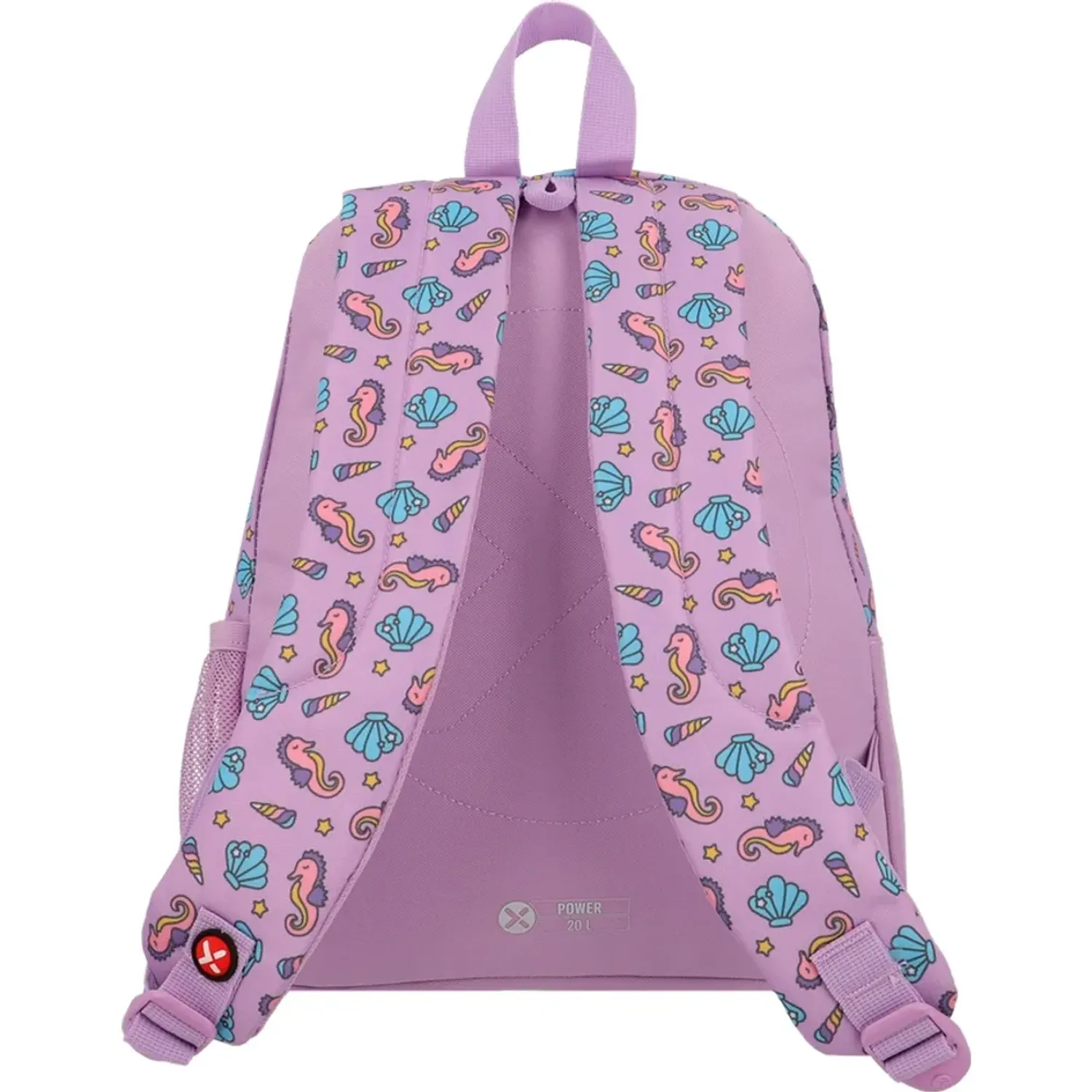 Mochila Xtrem Niña Power 6xt color negro | Platanitos