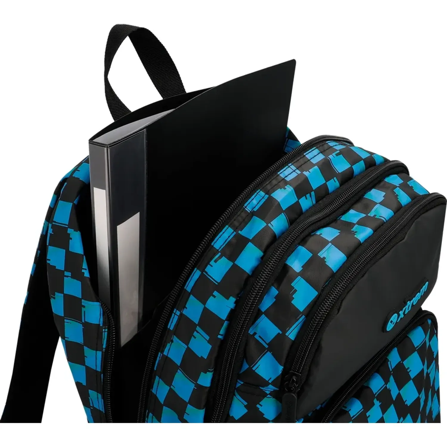 Mochila Xtrem Niño Hopper 2.0 6xt color negro | Platanitos