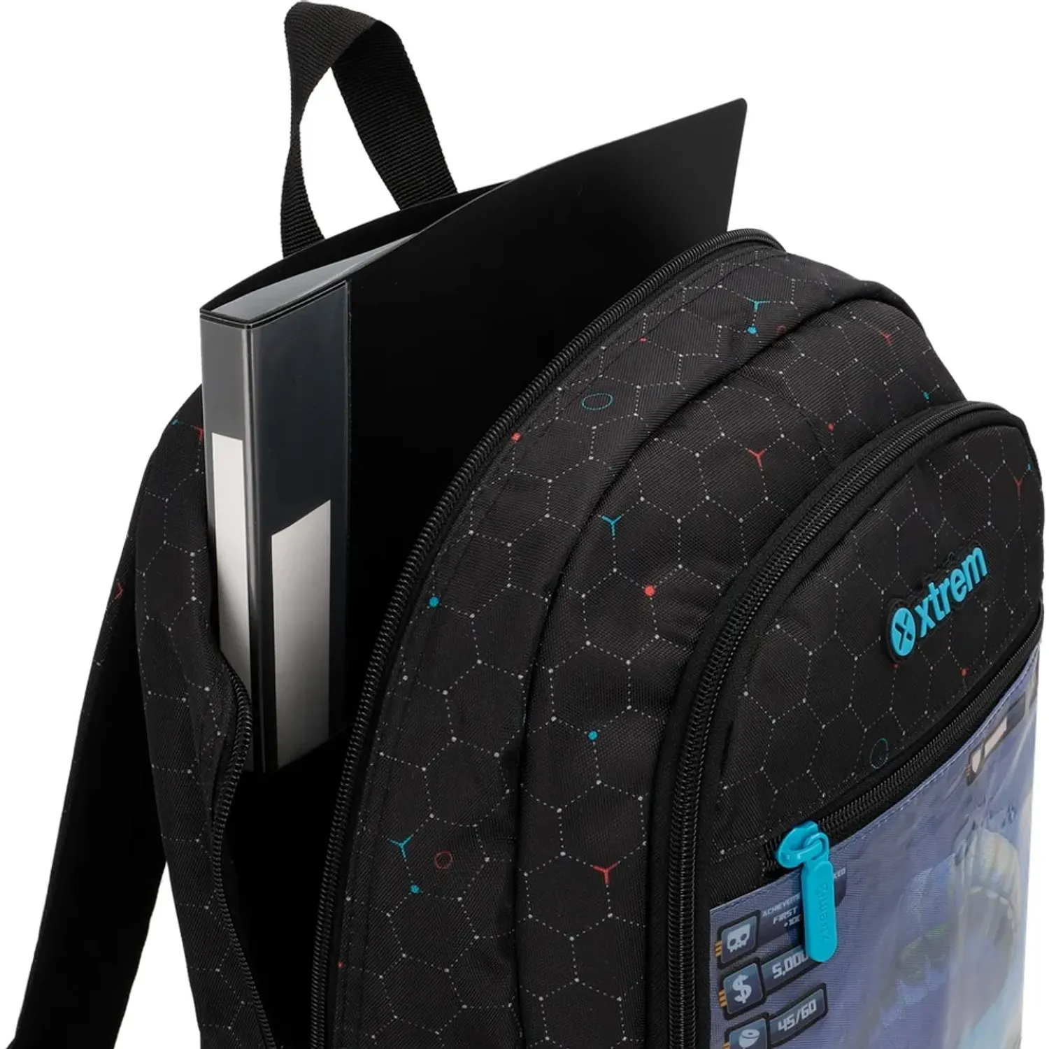 Mochila Xtrem Niño Logan 6xt color azul | Platanitos