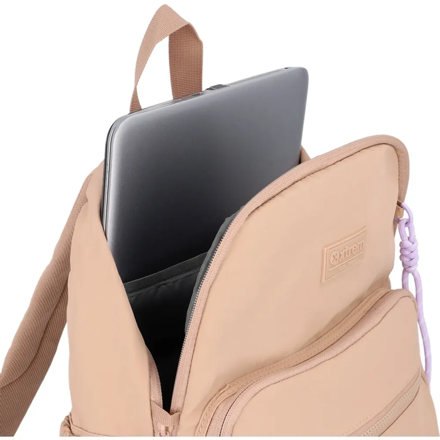 Mochila Xtrem Para Laptop Unisex 14plg Brighton 6xt color verde | Platanitos