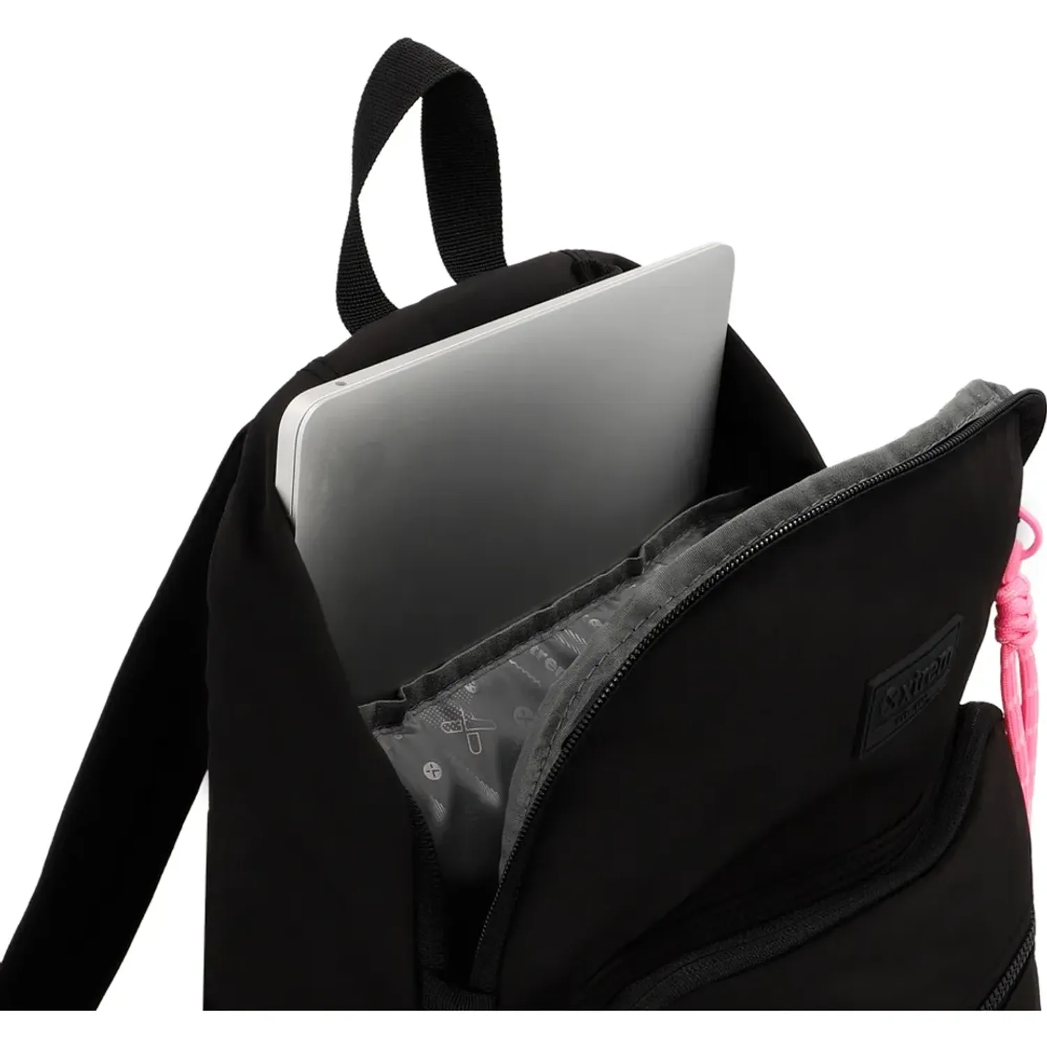 Mochila Xtrem Para Laptop Unisex Unisex 14plg Brighton 6xt color rosado | Platanitos