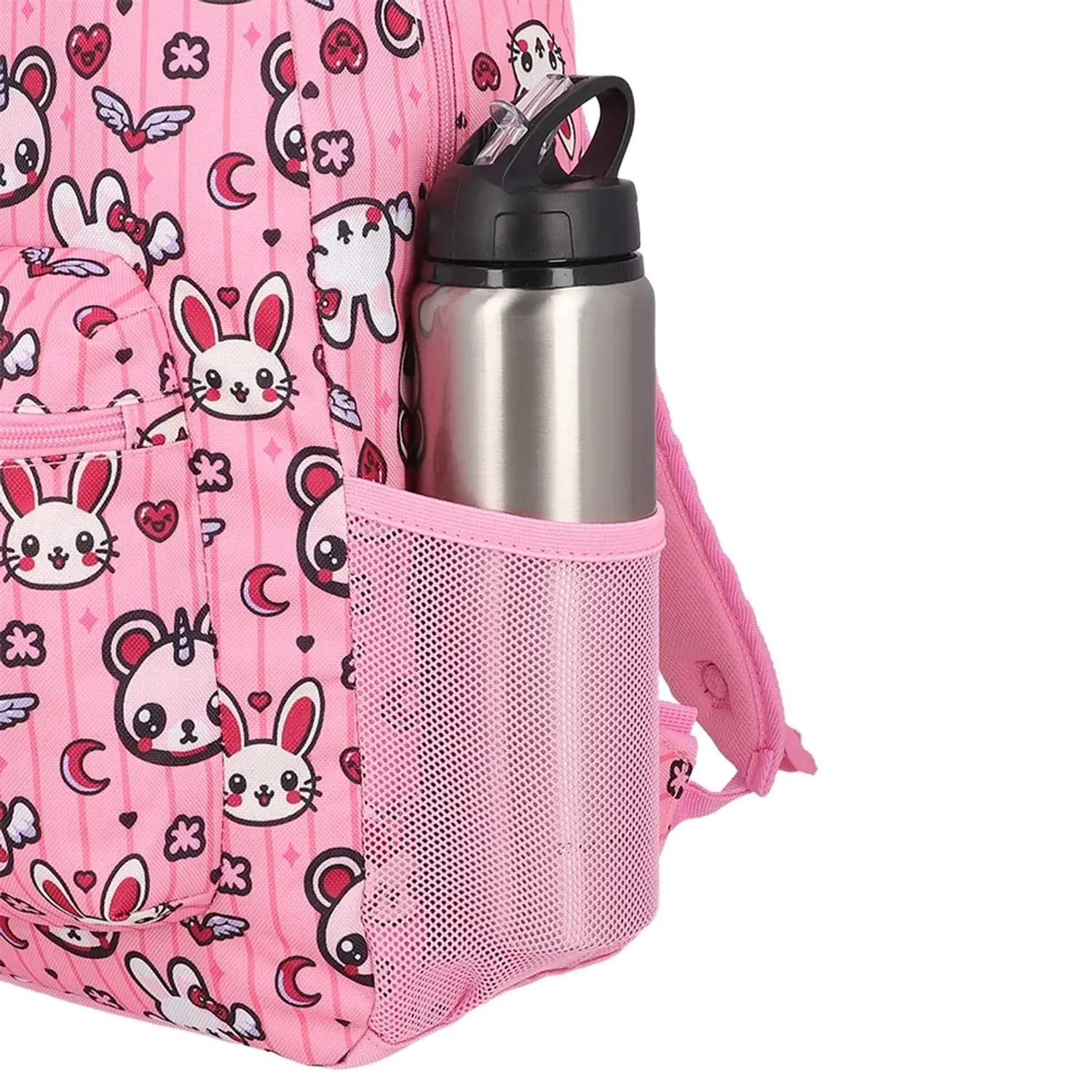 Set Xtrem Mochila Niña Triple Pack 6xt color rosado | Platanitos