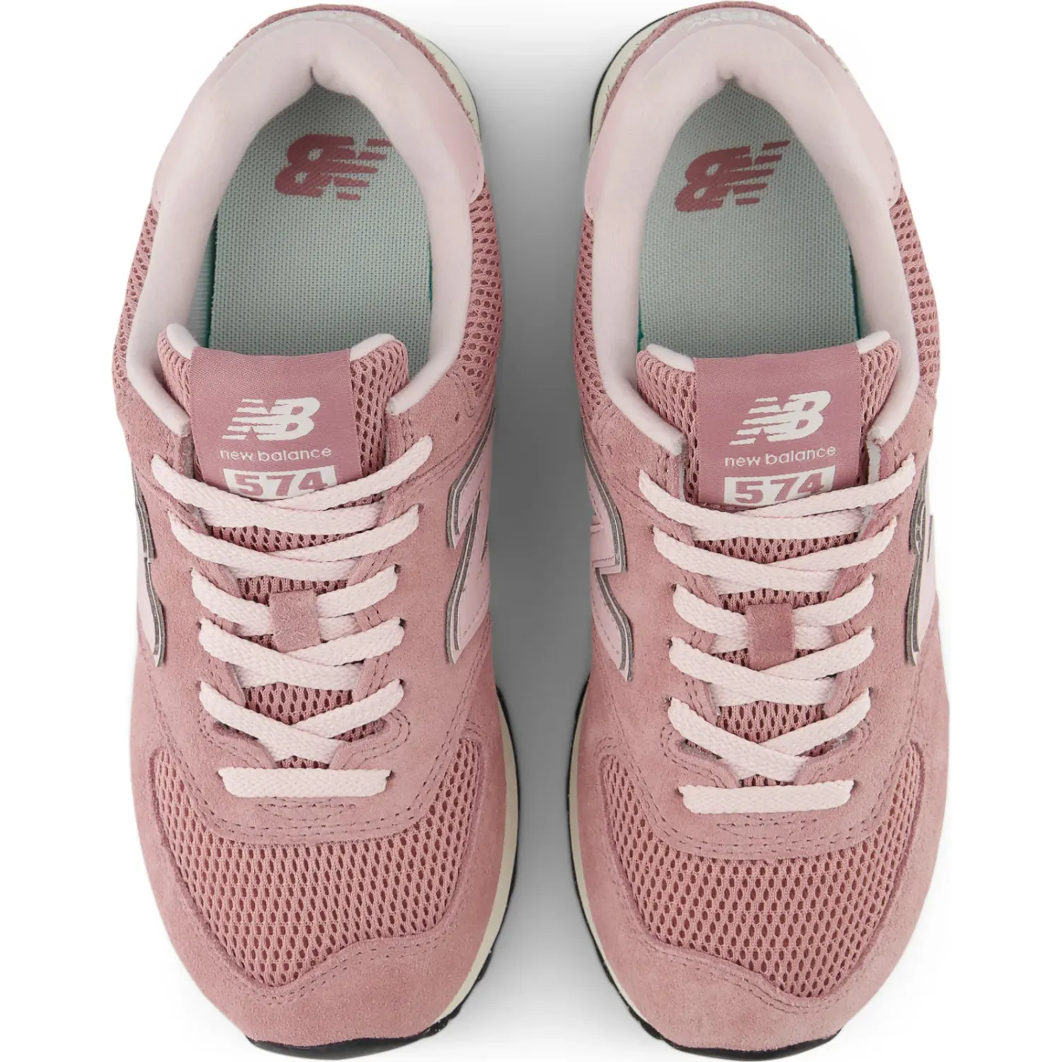 Zapatillas New Balance Urbanas Mujer 574 color rosado | Platanitos