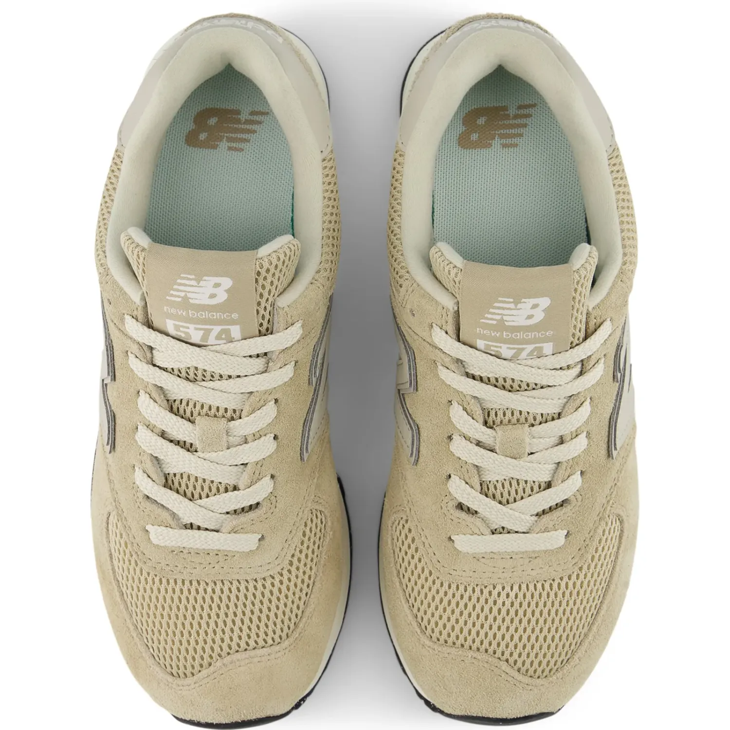 Zapatillas New Balance Urbanas Mujer 574 color beige | Platanitos