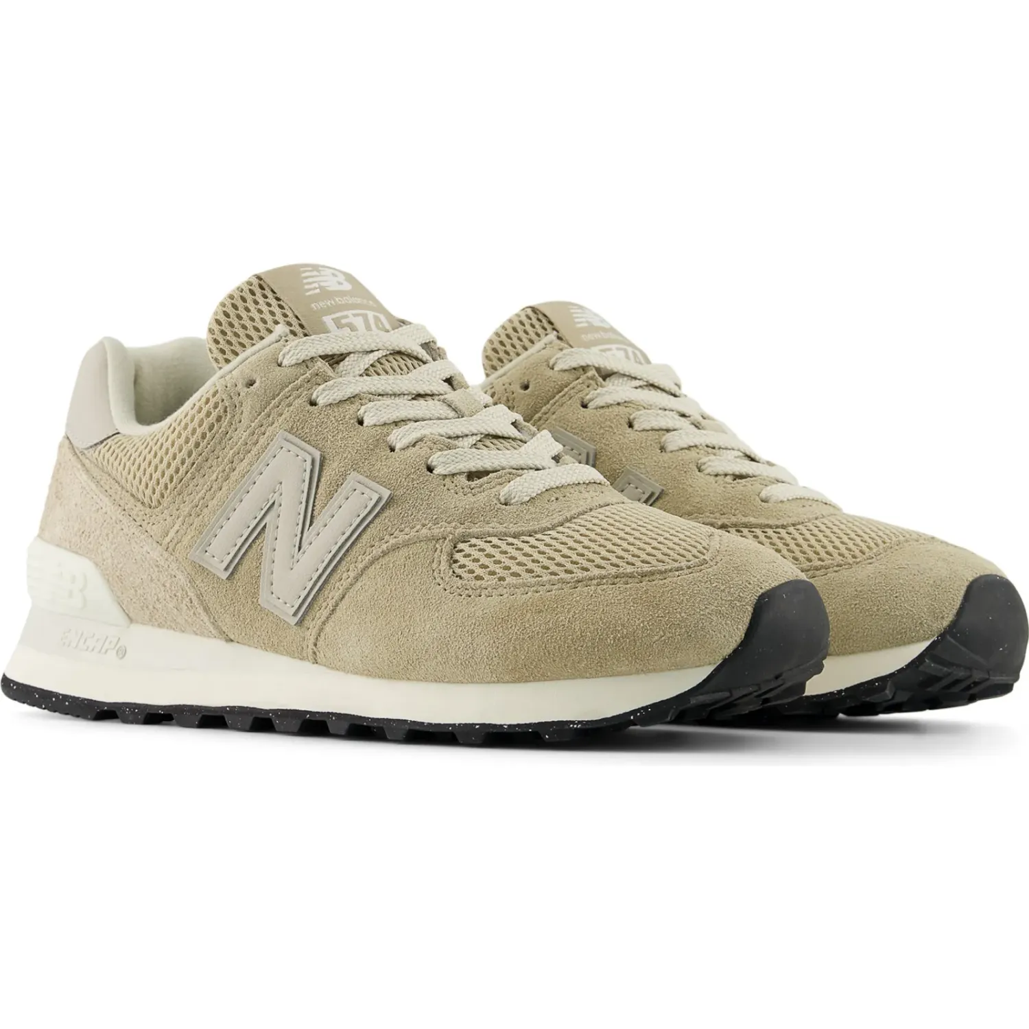 Zapatillas New Balance Urbanas Mujer 574 color beige | Platanitos