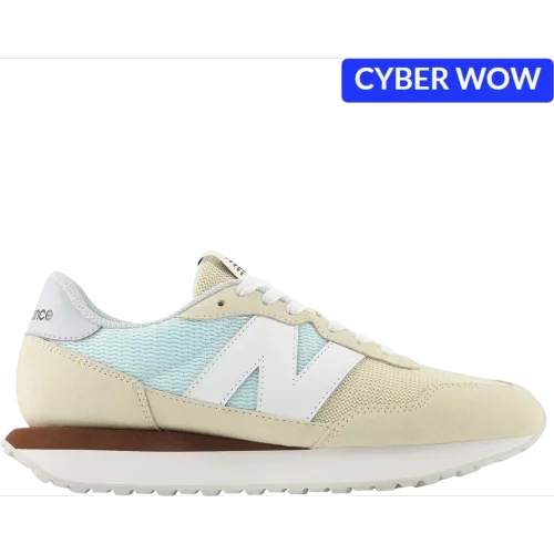 Zapatillas New Balance Urbanas Mujer 237 color beige | Platanitos