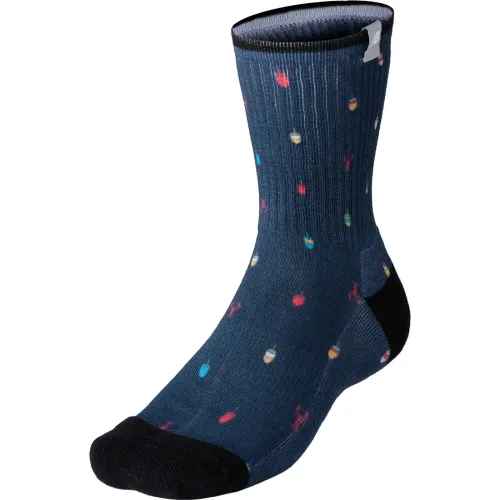 Medias New Balance Largas  Digital Print Crew Socks - 1 Par color negro | Platanitos