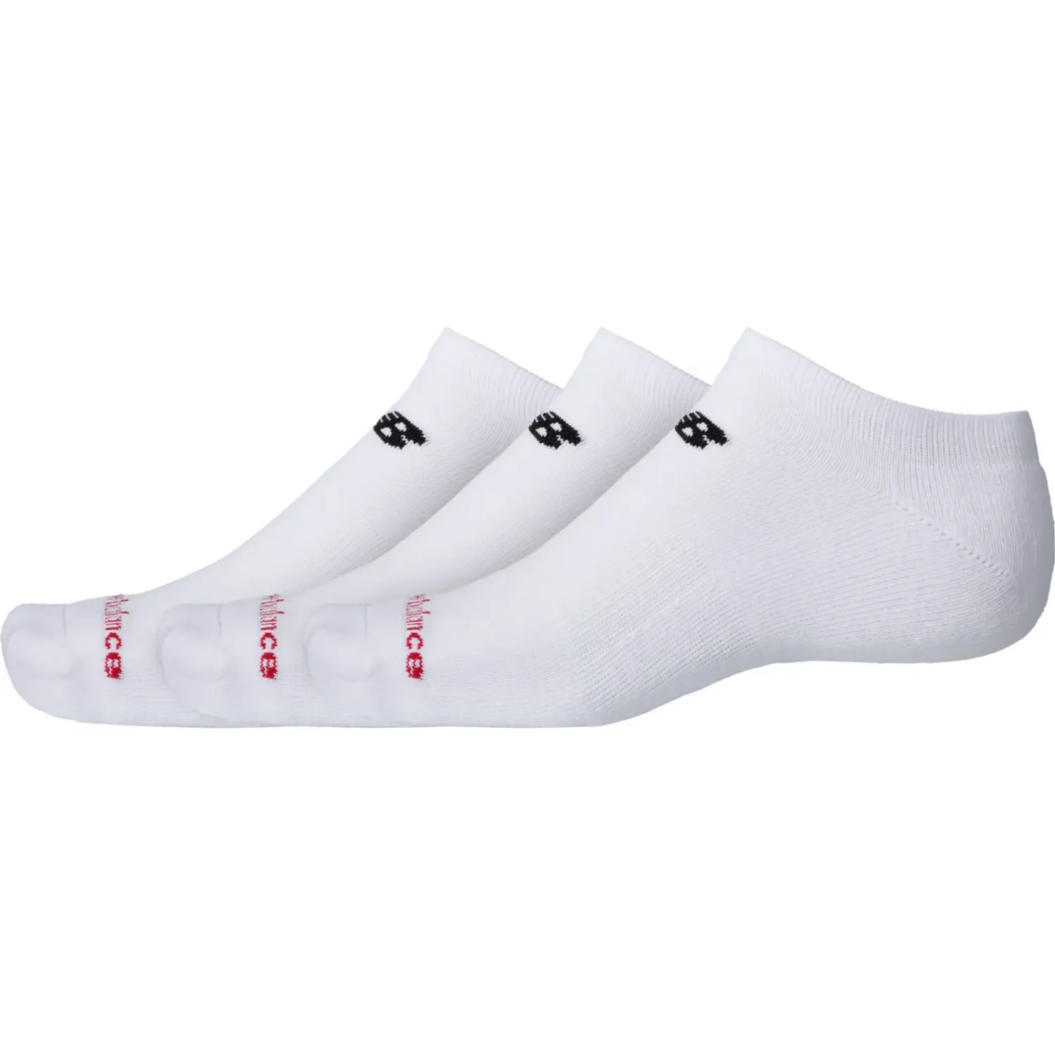 Medias New Balance Cortas Unisex Everyday No Show - 3 Pares color blanco | Platanitos