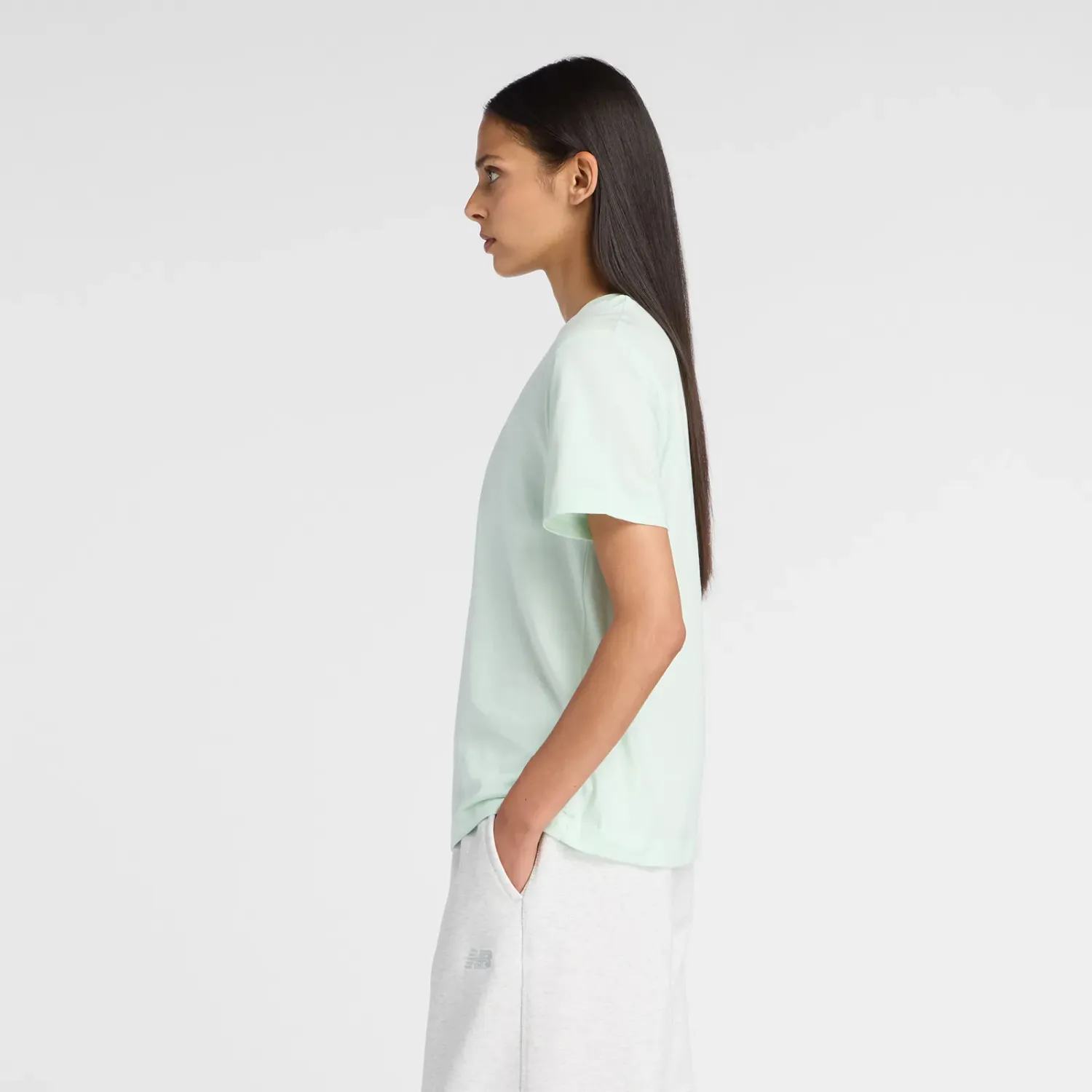 Polo New Balance Deportivo Sport Essentials  Jersey color celeste | Platanitos