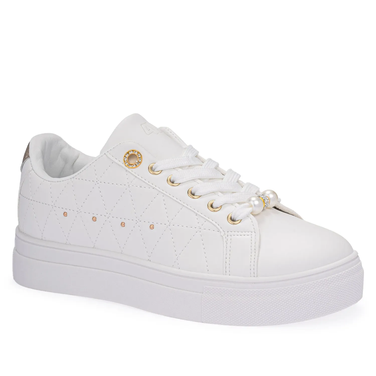 Zapatilla Just4U Dama Z Daille color blanco | Platanitos