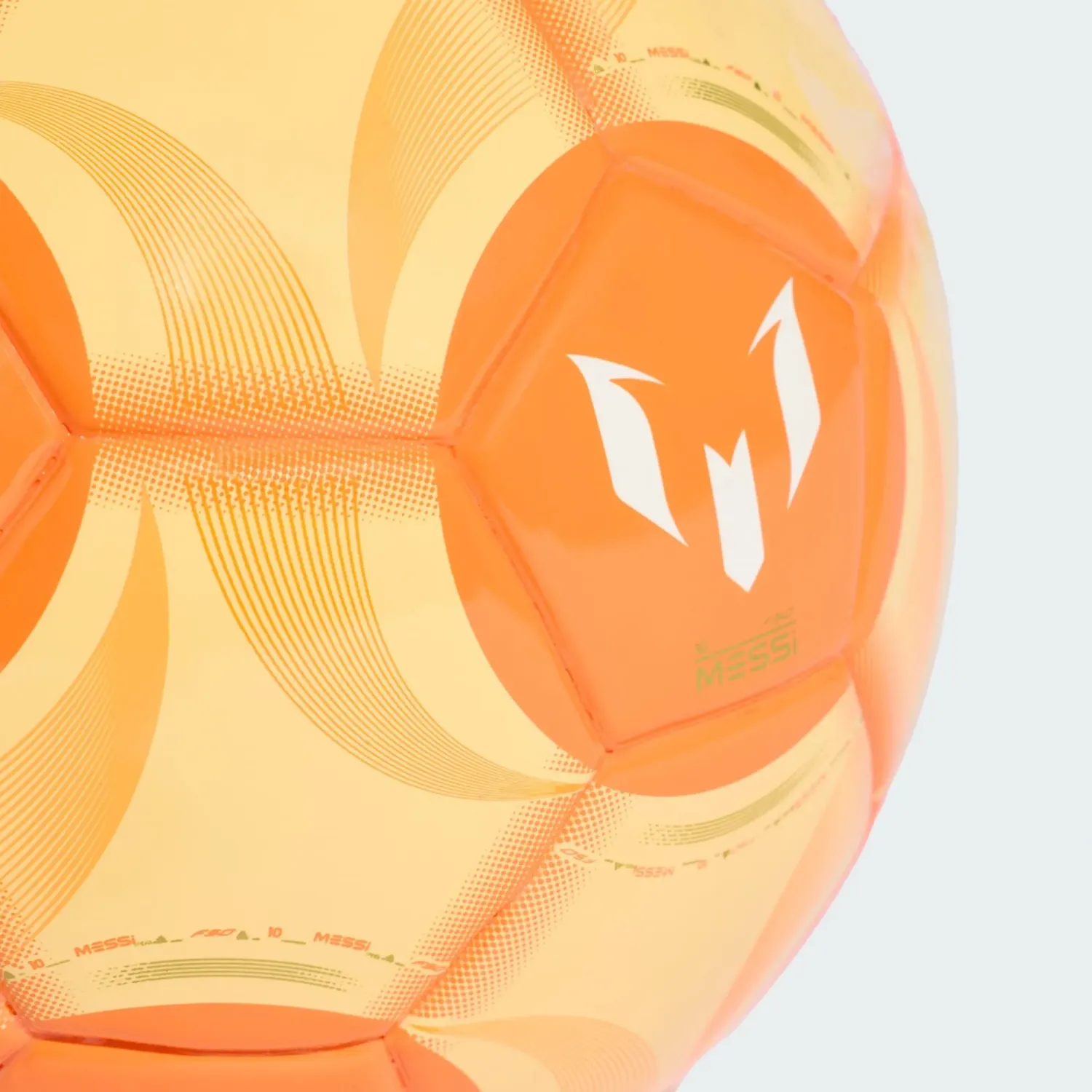 Pelota Adidas Futbol Unisex Messi Mini color naranja | Platanitos